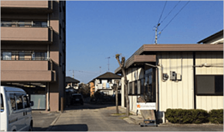 北井門工事部事務所のマップ